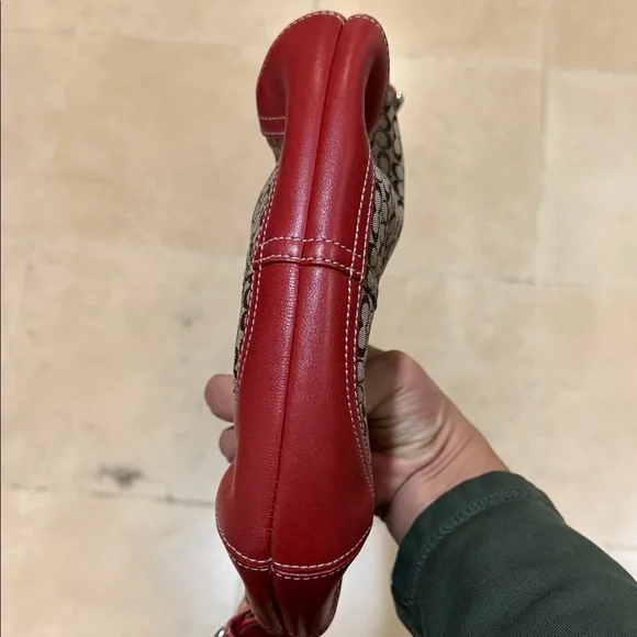 Vintage Y2K Coach Mini Signature Hobo Bag - Picture 9 of 12